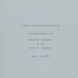 Board Meeting, 4/6/1925