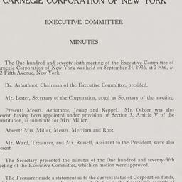 Executive Committee Meeting...