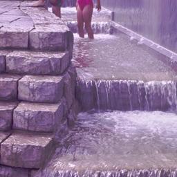 Children playing in water f...