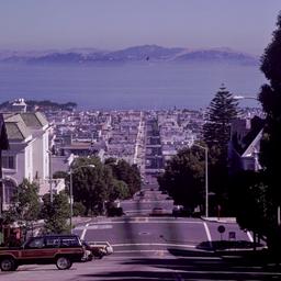 City view, looking towards ...