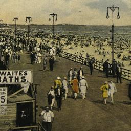 Scene on the Boardwalk and ...