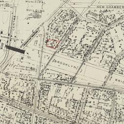 [Map of the area bounded by...