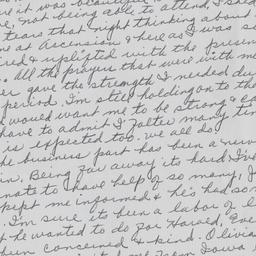 Letter from Ann C. Eads to ...