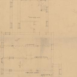 First floor framing plan