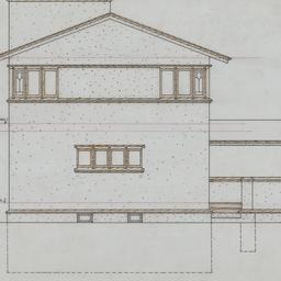 Entrance elevation