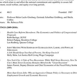Schedules, Full Employment,...