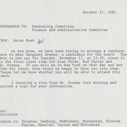 Nominating Committee