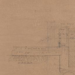 Foundation detail section