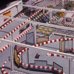 Model, aerial view.