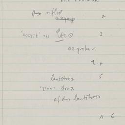 Eastern questionnaire, blue...