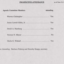 Agenda Committee