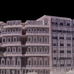 Model, exterior view.