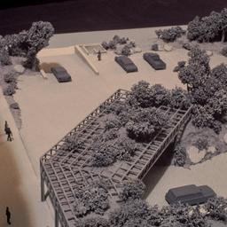 Model, aerial view.