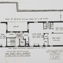 108 E. 66 Street, Plan Of 8...