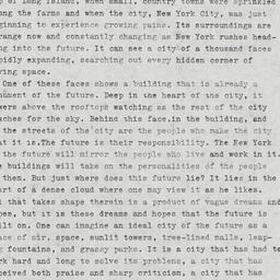 New York's Future as I ...