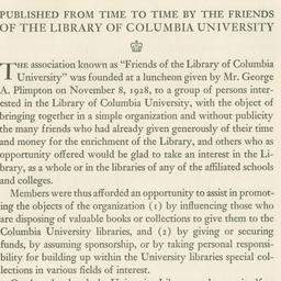 Bibliotheca Columbiana: Num...