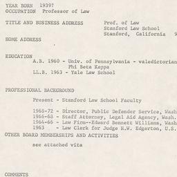 Nominating Committee