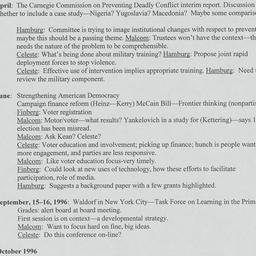Agenda Committee
