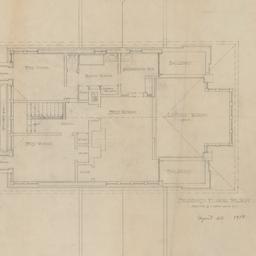 Second floor plan