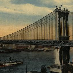 Manhattan Bridge, New York ...