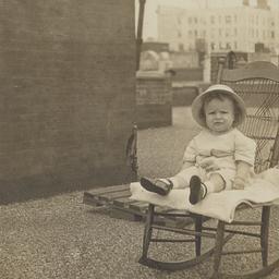 Unidentified baby on a rock...