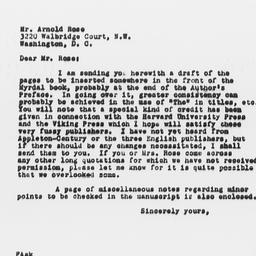 Letter from Florence Anders...