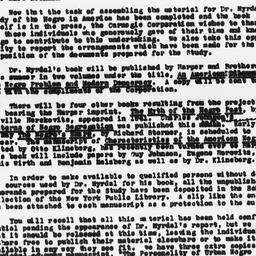 Letter from Frederick P. Ke...