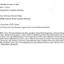 Minutes, 2002-12-09. The Ci...