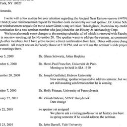 Correspondence, 2000-10-16....