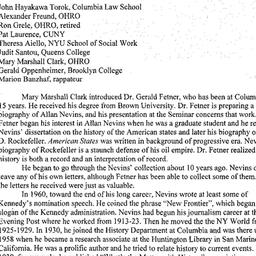 Minutes, 2001-04-18. Oral H...