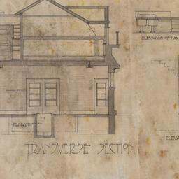 Transverse section, cabinet...