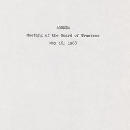 Meeting of the Board of Tru...