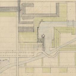 Site plan with river