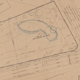 Topographic plot plan