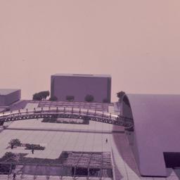 Model, aerial view.