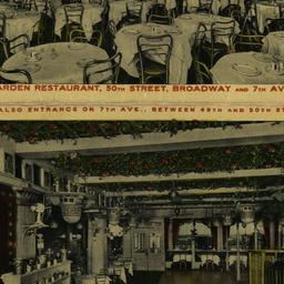 The Garden Restaurant, 50th...