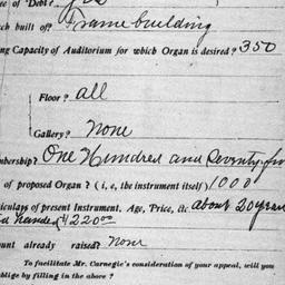 Carnegie Church Organs, Fre...