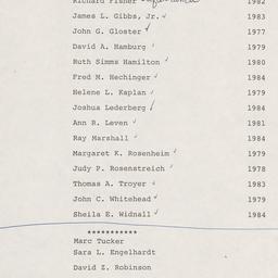 Board of Trustees