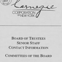 Board of Trustees, 12/3/2009