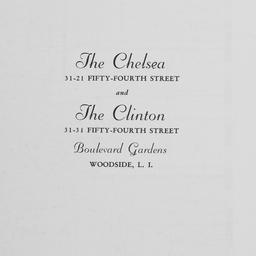 The Chelsea, 31-21 Fifty-Fo...