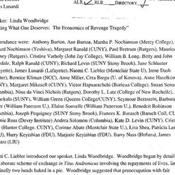 Minutes, 2001-05-11. Shakes...