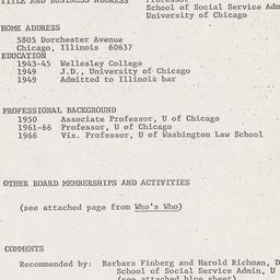 Nominating Committee