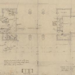 Garage main floor plan