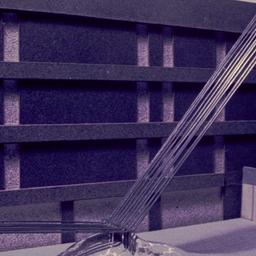 Model, view of courtyard in...