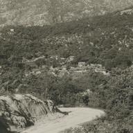 Houses built on the mountai...
