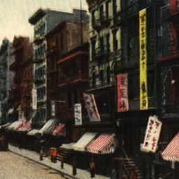 Chinatown, New York.