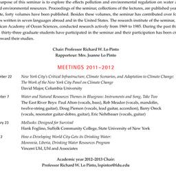 Schedules, Pollution and Wa...