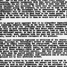 Comments from Richard Stern...
