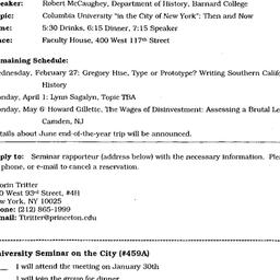 Announcements, 2002-01-30. ...