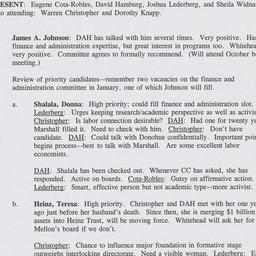 Nominating Committee